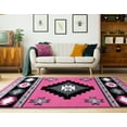 thumbnail image 1 of United Weavers Drachma Volos Southwestern Geometric Area Rug, Pink, 7'10" x 10'6", 1 of 5