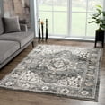 thumbnail image 1 of United Weavers Edinson Marlon Transitional Border Area Rug, Grey, 5'3" x 7'2", 1 of 5