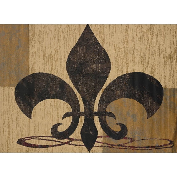 United Weavers Essence Fleur Di Lis Woven Polypropylene Area Rug
