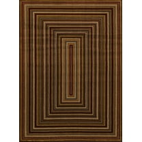 United Weavers Essence Geo Multi Woven Polypropylene Runner Rug, 1'10" x 7'2"