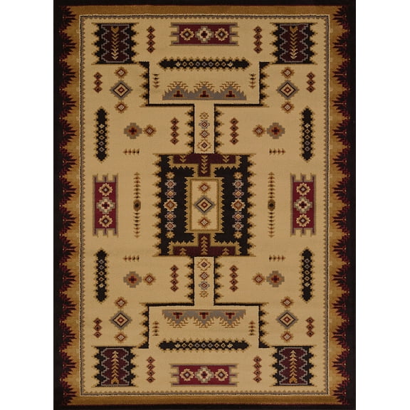United Weavers Essence Gillette Woven Polypropylene Runner Rug, 1'10" x 7'2"
