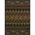 thumbnail image 1 of United Weavers Essence Mountain Pine Lodge Multi Woven Polypropylene Area Rug, 1 of 4