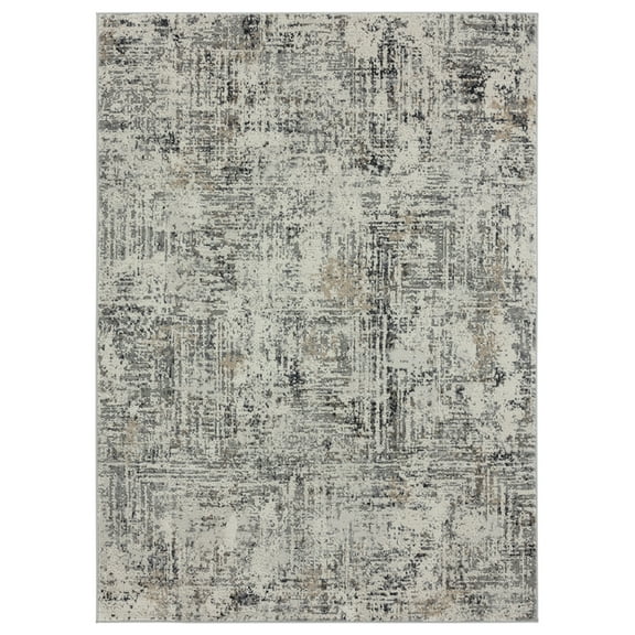 United Weavers Eternity Area Rug 4535 10291 Mizar Wheat Faded Worn 7' 10" x 10' 6" Rectangle