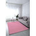 thumbnail image 1 of United Weavers Euphoria Naomi Shag Solid Area Rug, Pink, 7’10” x 10’6”, 1 of 1
