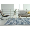 thumbnail image 1 of United Weavers Evolution Imperium Contemporary Abstract Area Rug, Blue, 9'10" x 13'2", 1 of 9