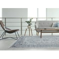 thumbnail image 1 of United Weavers Evolution Novara Traditional Medallion Area Rug, Blue, 5'3" x 7'2", 1 of 9