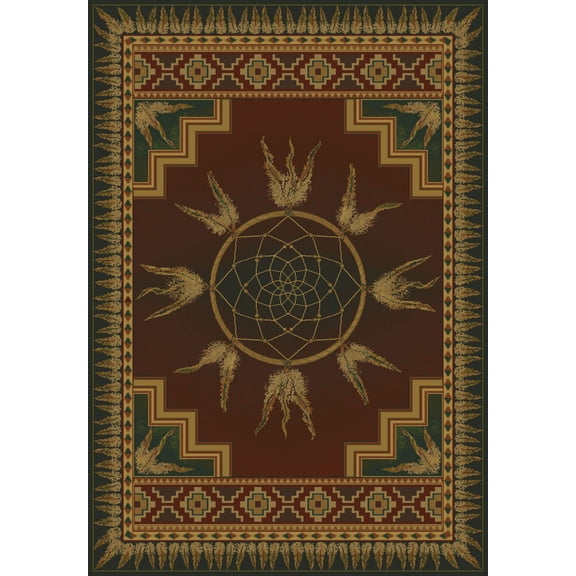 United Weavers Genesis Dream-Catcher-Lodge-8x11 Area Rug