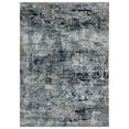 thumbnail image 1 of United Weavers Hyperion Enceladus Transitional Abstract Runner Rug, Blue, 2'7" x 7'4", 1 of 6