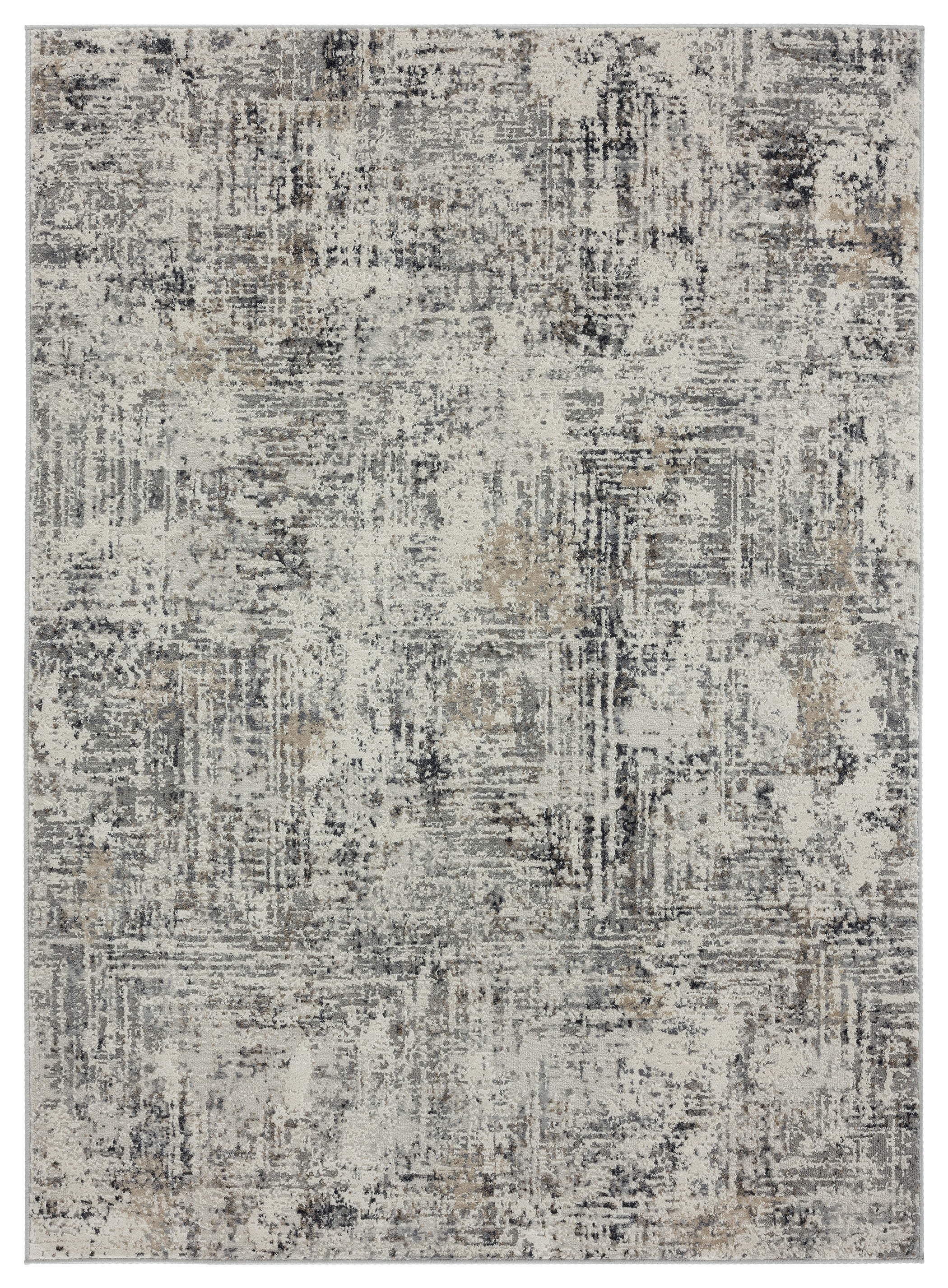 United Weavers Hyperion Telesto Transitional Abstract Runner Rug, Wheat, 2'7" x 7'4"
