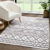 United Weavers Drachma Dahlia Modern Paisley Area Rug, Turquoise, 7'10 ...