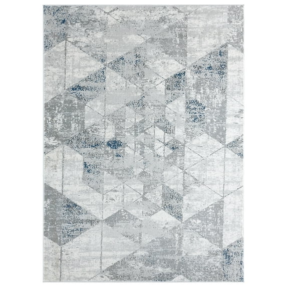 United Weavers Madrid Area Rug 4525 10261 Marbella Denim Blue 7' 10" x 10' 6" Rectangle