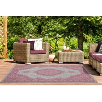 United Weavers Mali Annette Oriental Medallion Area Rug, Pink, 5'3" x 7'6"