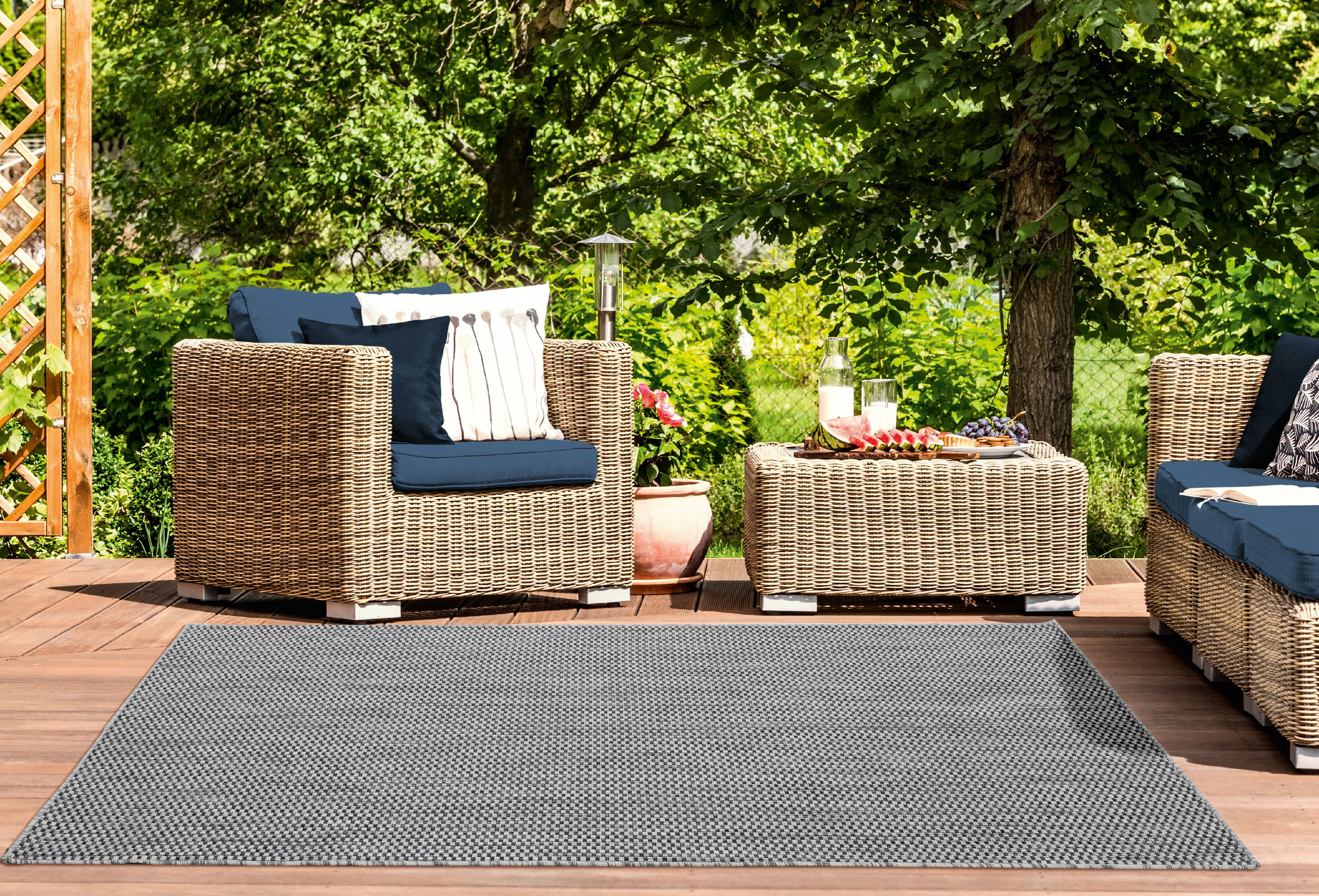 United Weavers Mali Attara Contemporary Geometric Area Rug, Black, 7'10" x 10'6"