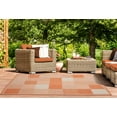 thumbnail image 1 of United Weavers Mali Dabeda Contemporary Geometric Area Rug, Orange, 5'3" x 7'6", 1 of 6
