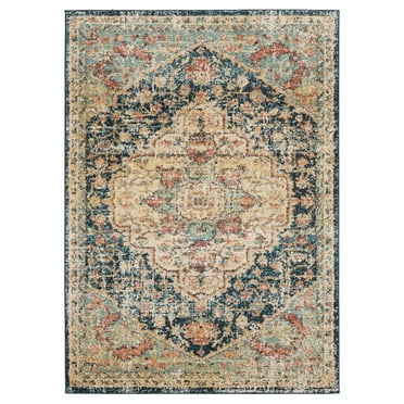 United Weavers Marrakesh Area Rug 3801 30175 Sultan Multi Bulbs Medallions 2' 7" x 7' 2" Rectangle