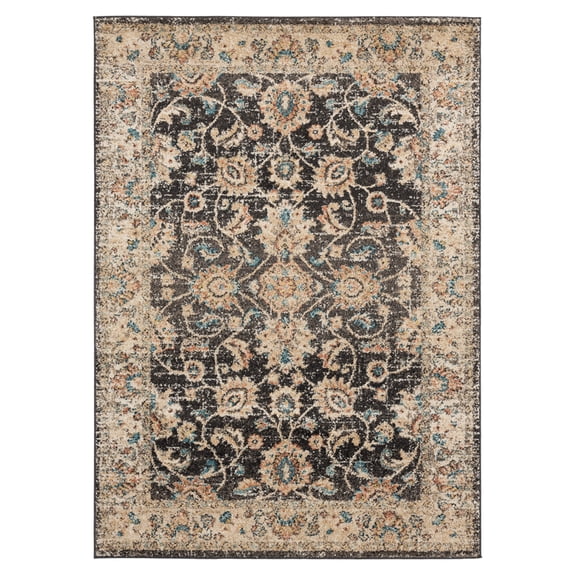 United Weavers Marrakesh Area Rug 3801 30254 Bey Walnut Scrolls Vines 9' 10" x 13' 2" Rectangle