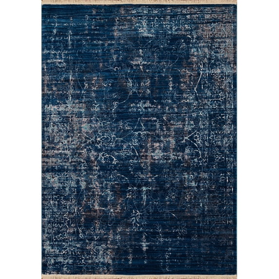 Monaco Cache Midnight Blue Area Rug