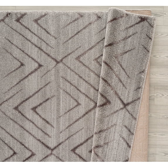 United Weavers Mystique Aisling Grey Runner Rug 1'10" x 7'2"