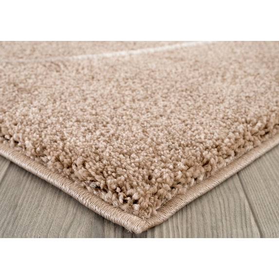 United Weavers Mystique Area Rug 1955-02026 Enid Beige Rings Loops 7' 10" x 10' 6" Rectangle