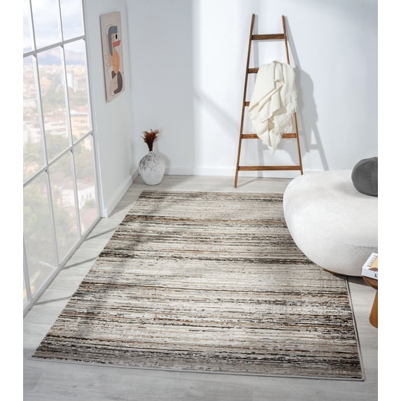United Weavers Nelson Lalit Modern Abstract Runner Rug, Blue, 2'7" x 7'2"