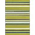 thumbnail image 1 of United Weavers Panama Jack Island Breeze Windward Striped Lime Woven Polypropylene Area Rug, 1 of 1