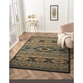 thumbnail image 1 of United Weavers Plateau Mason Southwestern Plaid Accent Rug, Blue, 1'10" x 3', 1 of 5