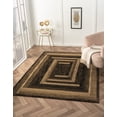 thumbnail image 1 of United Weavers Plateau Meadows Transitional Border Runner Rug, Brown, 2'7" x 7'2", 1 of 5