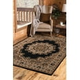 thumbnail image 1 of United Weavers Plaza Felicity Accent Rug, Medallion Pattern, Black, 1'11" X 3'3", 1 of 6
