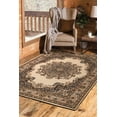 thumbnail image 1 of United Weavers Plaza Felicity Area Rug, Medallion Pattern, Ivory, 7'10" X 10'6", 1 of 6