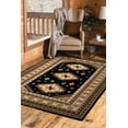 thumbnail image 1 of United Weavers Plaza Fleur Accent Rug, Bordered Pattern, Black, 1'11" X 3'3", 1 of 6