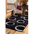 thumbnail image 1 of United Weavers Plaza Francoise Accent Rug, Geometric Pattern, Plum, 1'11" X 3'3", 1 of 6