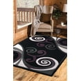 thumbnail image 1 of United Weavers Plaza Gabriela Accent Rug, Geometric Pattern, Black, 1'11" X 3'3", 1 of 6
