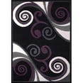 thumbnail image 1 of United Weavers Plaza Gabriela Area Rug, Geometric Pattern, Black, 5'3" x 7'2", 1 of 6