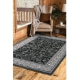 thumbnail image 1 of United Weavers Plaza Genevieve Area Rug, Bordered Pattern, Grey, 5'3" x 7'2", 1 of 6