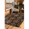 thumbnail image 1 of United Weavers Plaza Georgina Accent Rug, Medallion Pattern, Brown, 1'11" X 3'3", 1 of 6