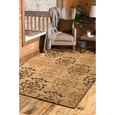 United Weavers Plaza Georgina Accent Rug, Medallion Pattern, Ivory, 1'11" X 3'3"