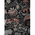 thumbnail image 1 of United Weavers Plaza Gina Area Rug, Paisley Pattern, Black, 5'3" x 7'2", 1 of 6