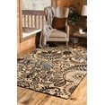 thumbnail image 1 of United Weavers Plaza Gina Area Rug, Paisley Pattern, Blue, 5'3" x 7'2", 1 of 6