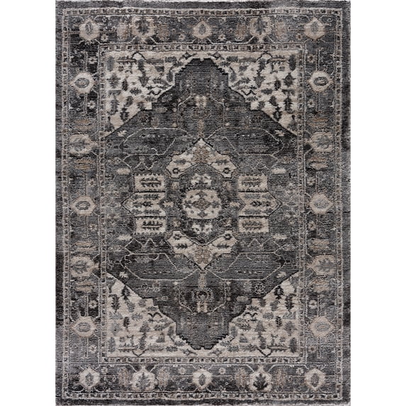 United Weavers Portsmouth Originality Grey Accent Rug 2'7" x 4'2"