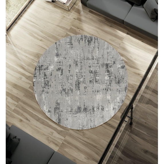 United Weavers Rasbora Altum Contemporary Abstract Area Rug, Grey, 7'10" x 10'6"