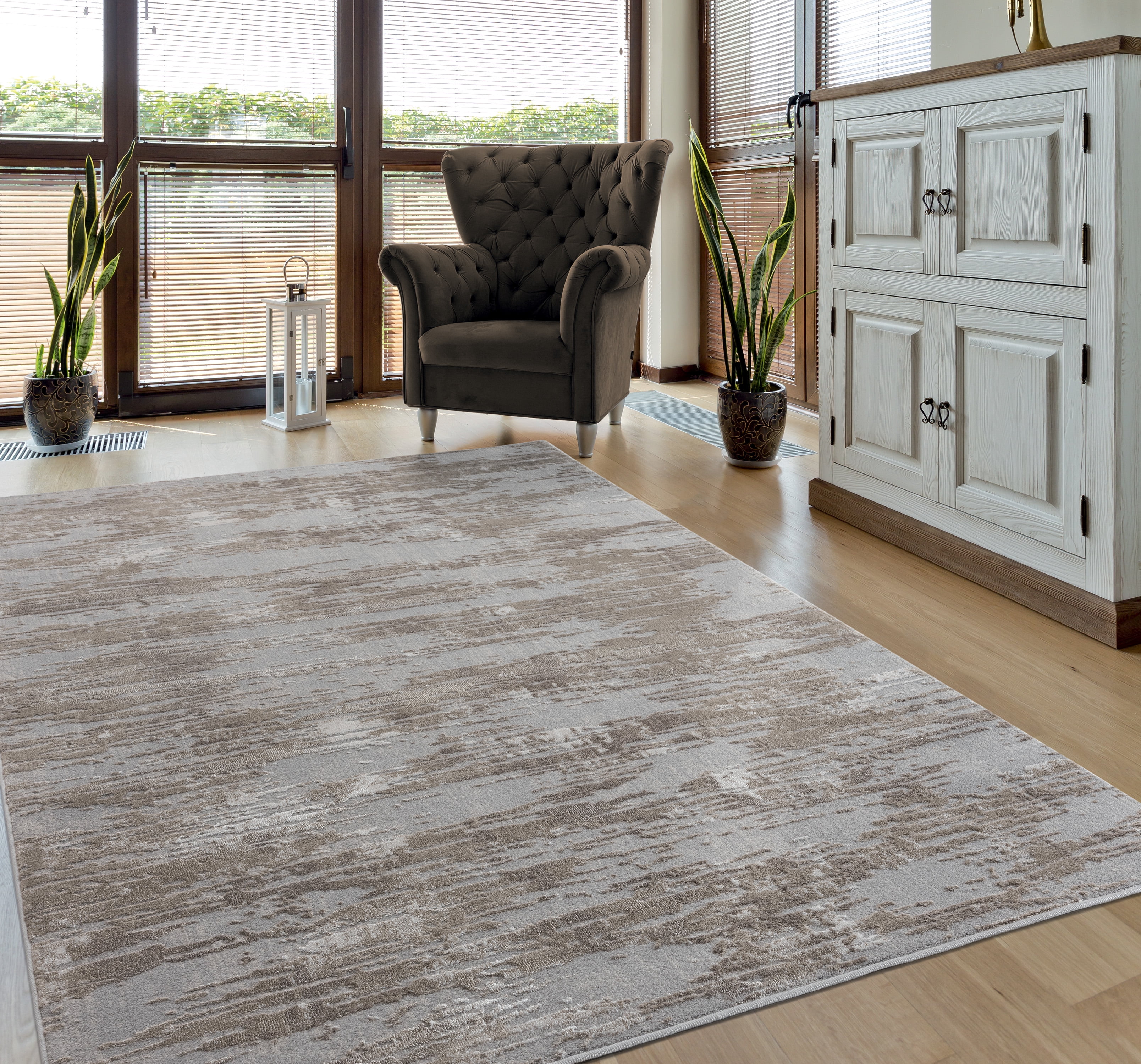 United Weavers Rasbora Altum Contemporary Polyester/Olefin Area Rug or Runner