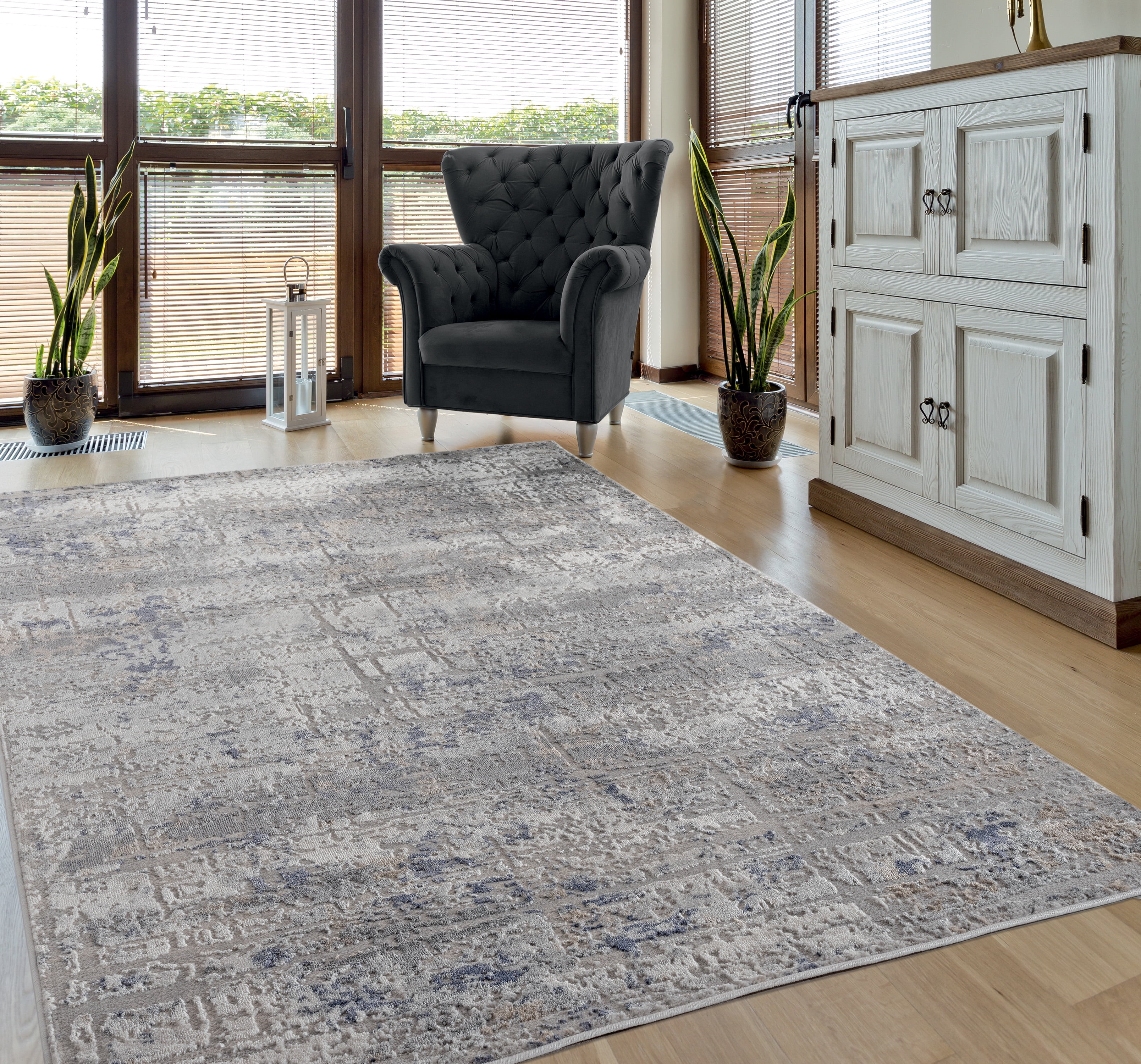 United Weavers Rasbora Pelco Contemporary Abstract Accent Rug, Multicolor, 1'11" x 3'