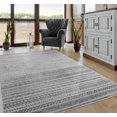 thumbnail image 1 of United Weavers Rasbora Venustus Bohemian Geometric Area Rug, Grey, 7'10" x 7'10", 1 of 6