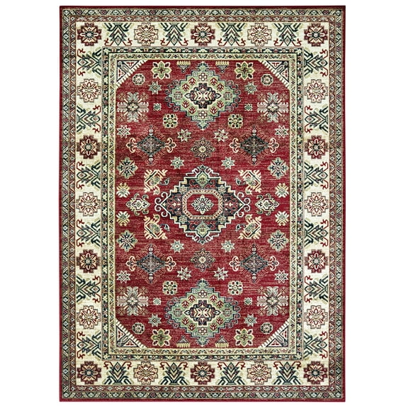 Royalton Richmond Red Area Rug 7'6" x 9'6"