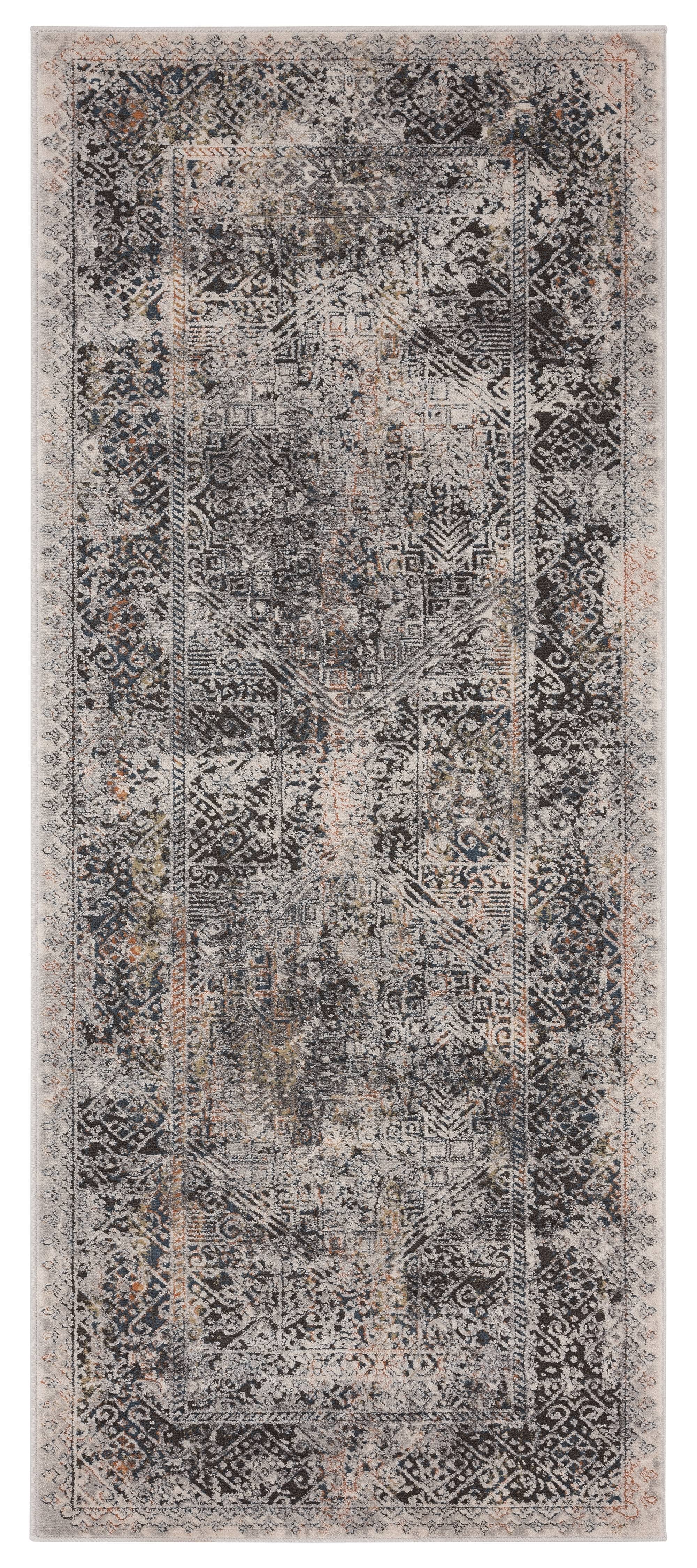 United Weavers Rushmore Kennedy Contemporary Border Runner Rug, Multi, 2'7" x 7'2"