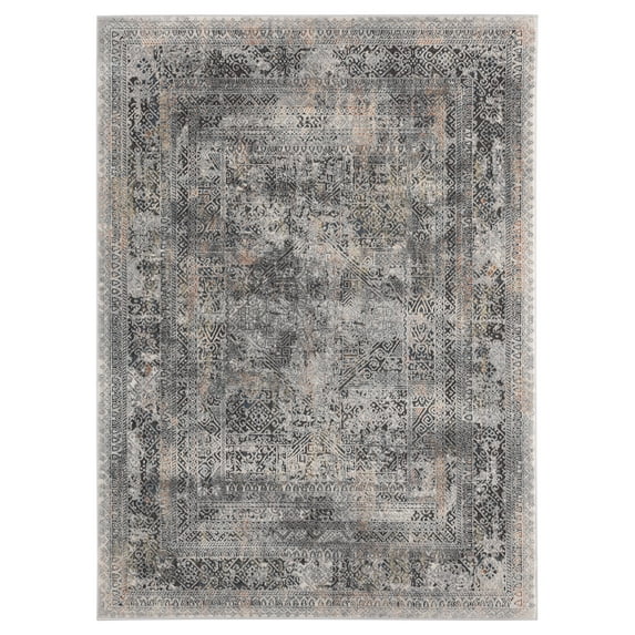 United Weavers Rushmore Kennedy Contemporary Border Area Rug, Multi, 7'10" x 10'6"