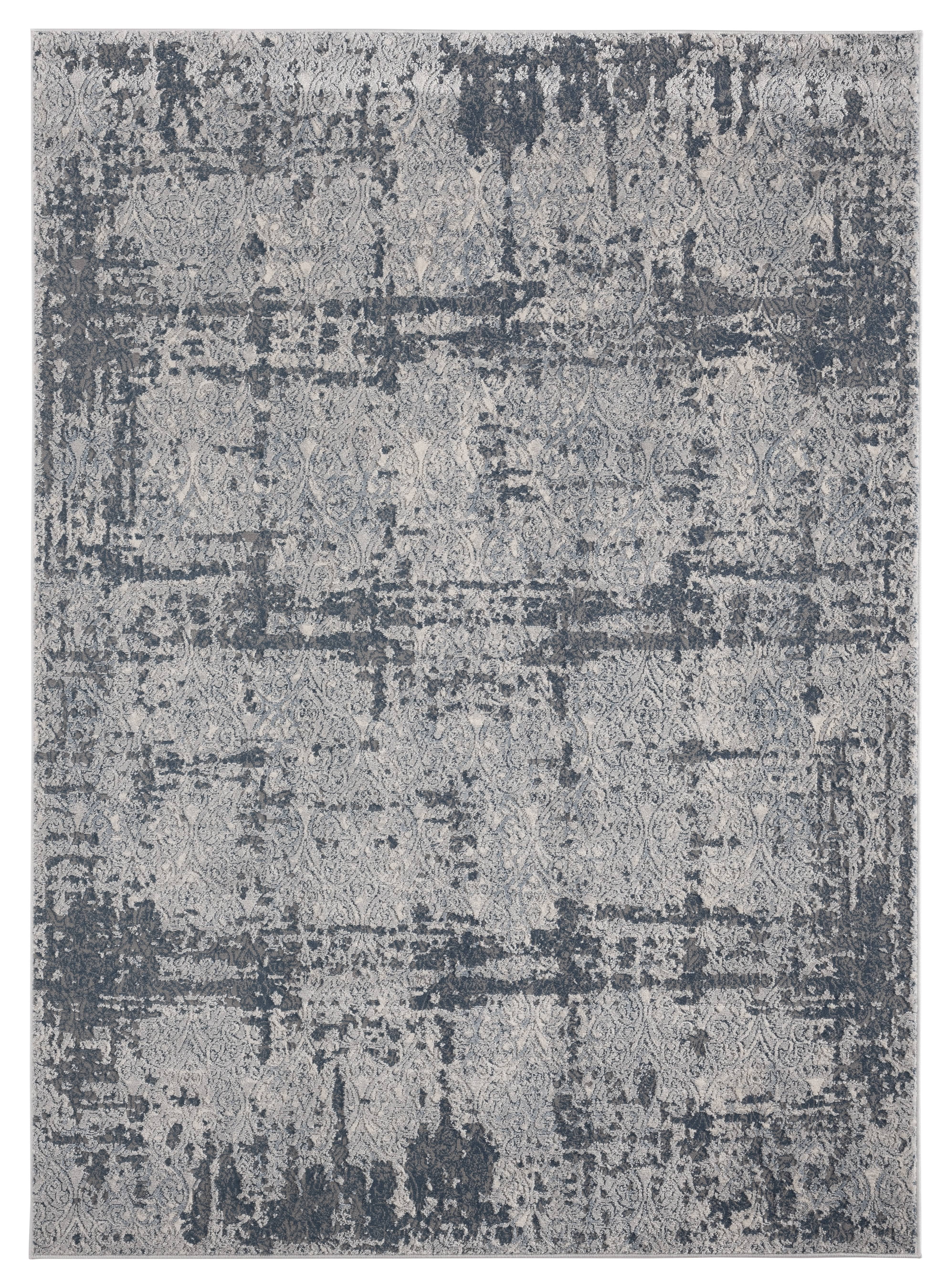 United Weavers Rushmore Van Modern Abstract Accent Rug, Blue, 1'11" x 3'