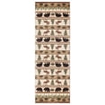thumbnail image 1 of United Weavers Rustic Forest Causey Beige Hand-Carved Area Rug or Runner, 1 of 9