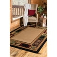 thumbnail image 1 of United Weavers Rustic Forest Cimarron Lodge Border Accent Rug, Beige, 1'10" x 2'8", 1 of 9