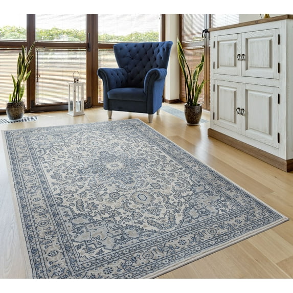 United Weavers Scarborough Glendora Oriental Cream Woven Olefin Area Rug or Runner